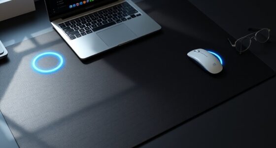wireless charging desk mats