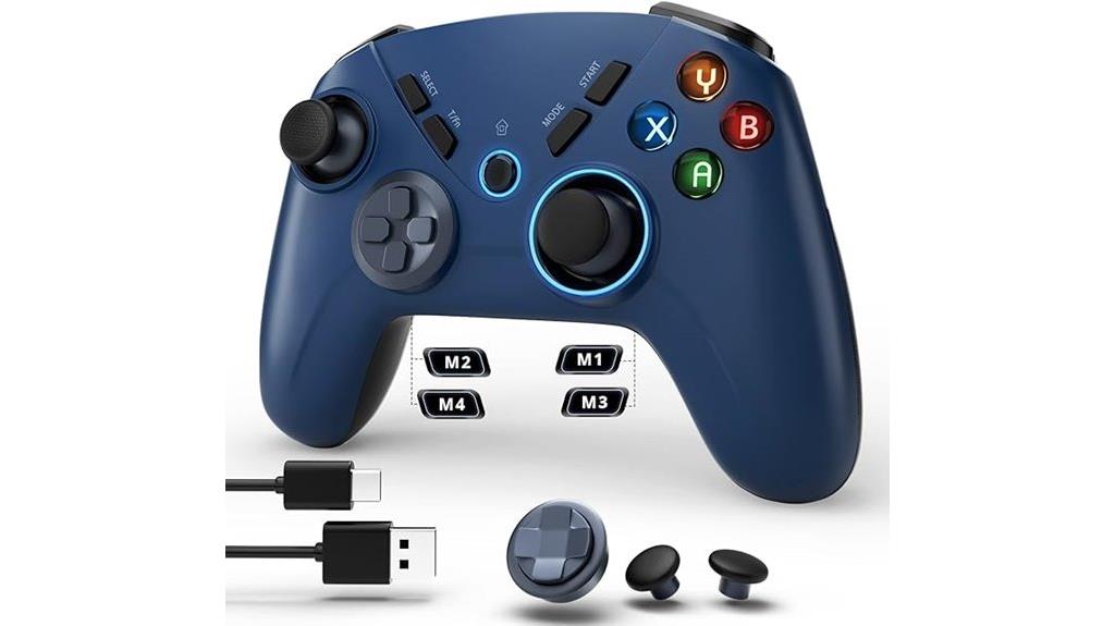 wireless gaming controller features