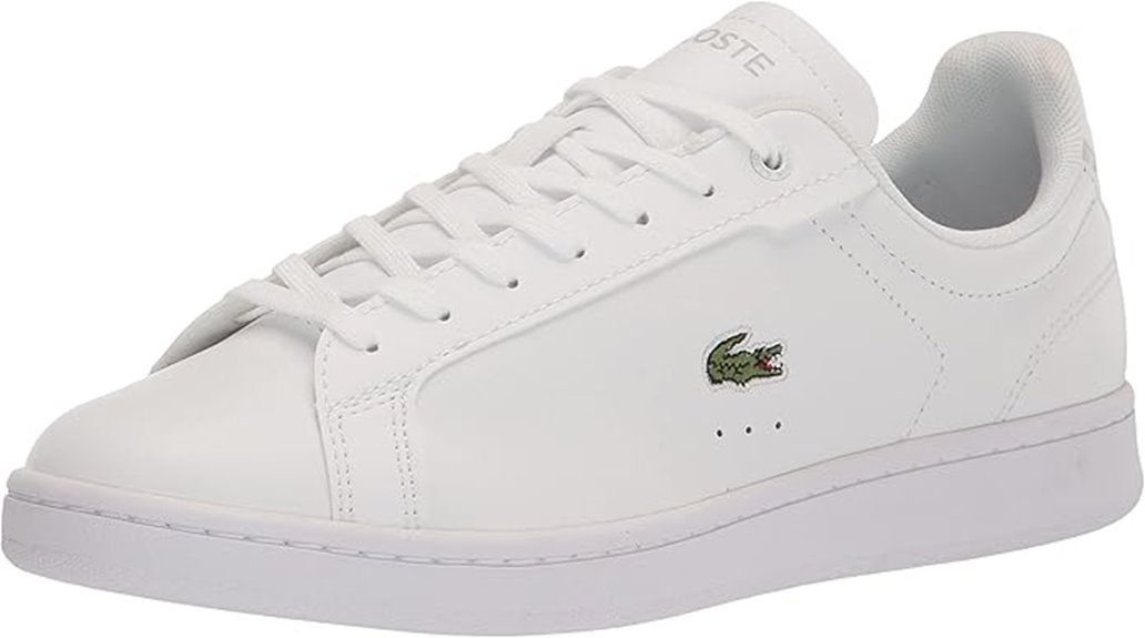 women s lacoste carnaby sneakers