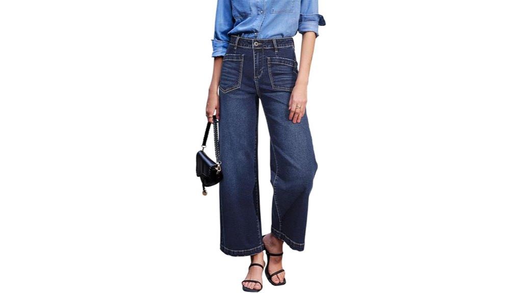 women s wide leg jeans