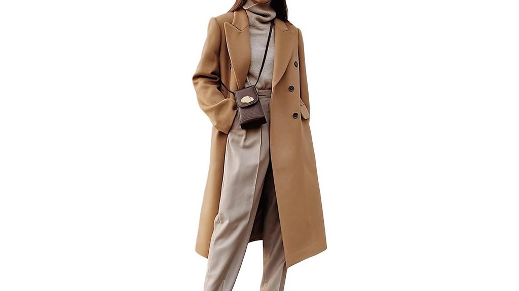 women s wool double coat