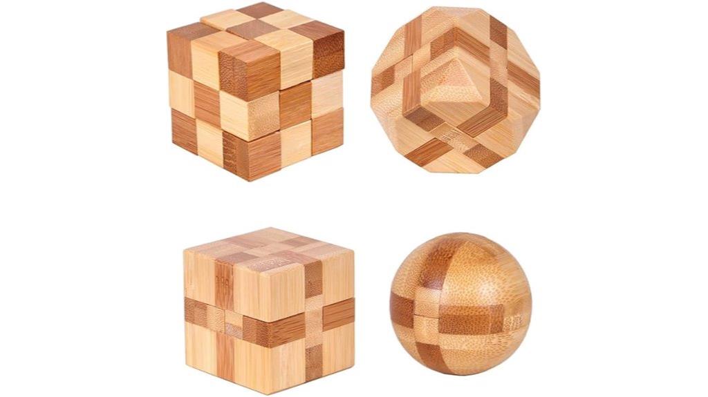 wooden puzzle toy pack