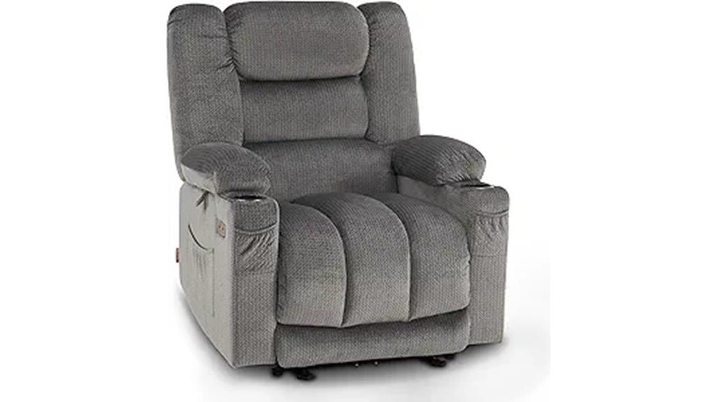 zero gravity recliner with heat
