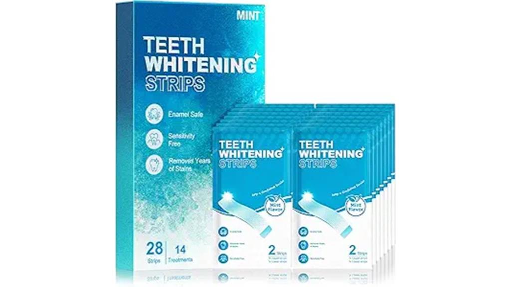 28 strip teeth whitening