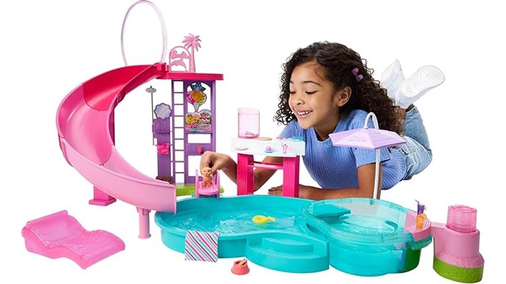 barbie dream pool playset