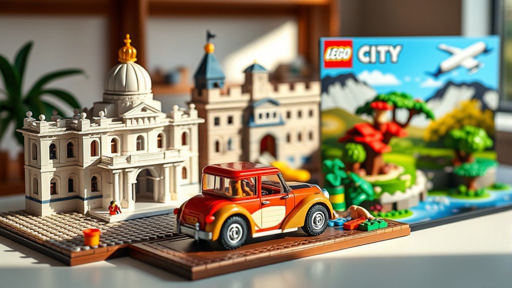 choosing complex artistic lego