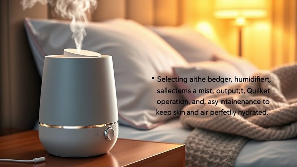 choosing ideal bedroom humidifier