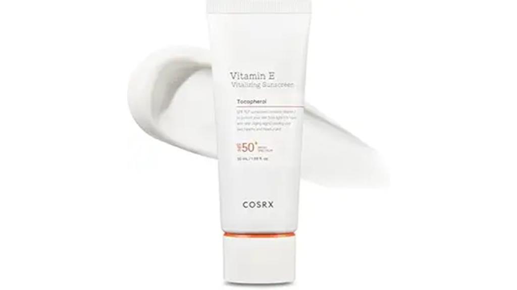 cosrx spf 50 vitamin e