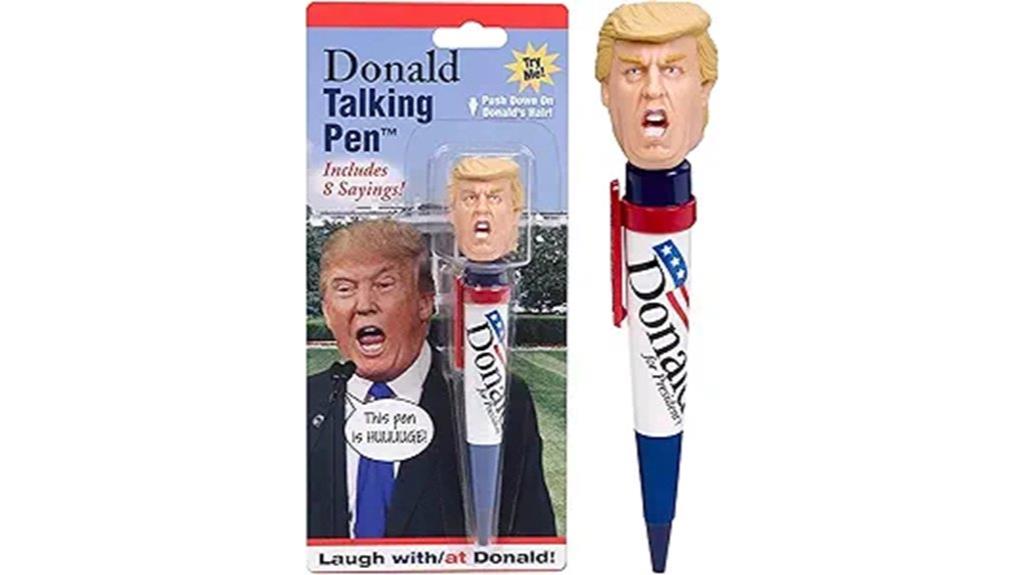 donald pen gag gift