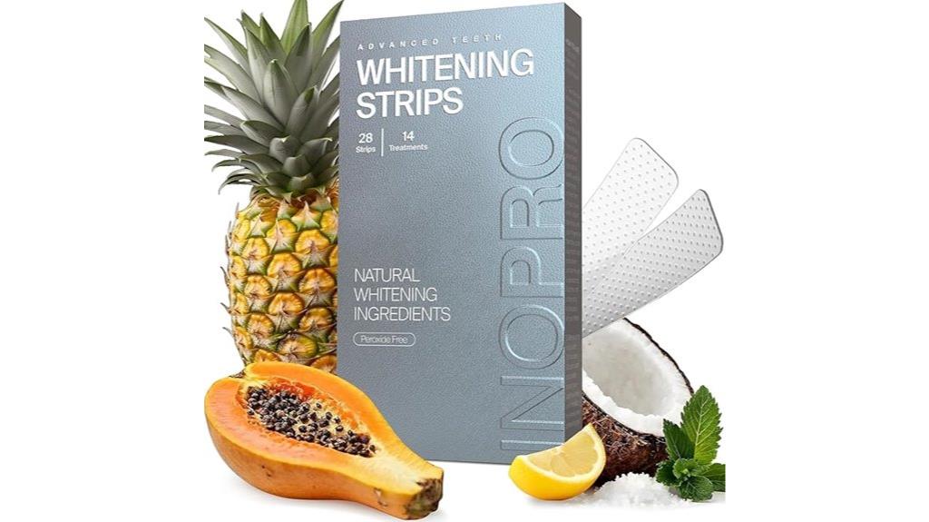 natural whitening strips kit