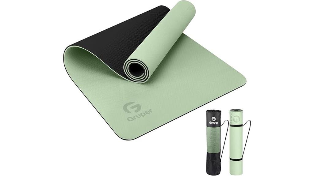 non slip eco yoga mat