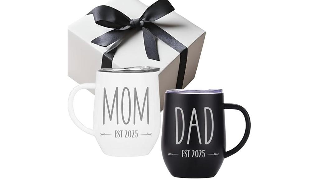 pregnancy themed tumbler gift