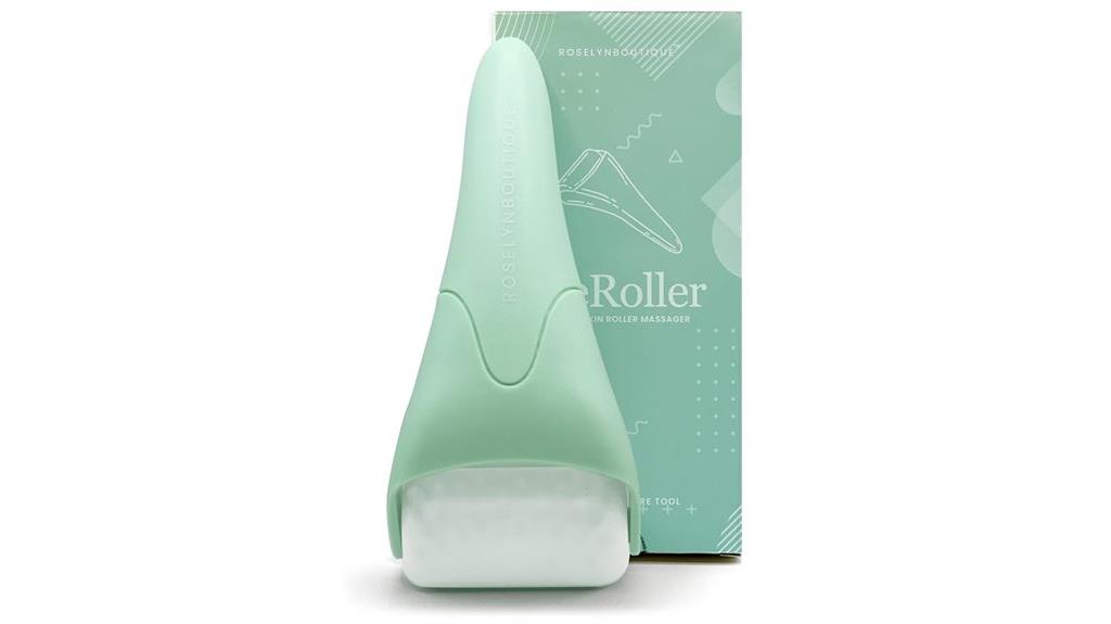 rose ice facial roller