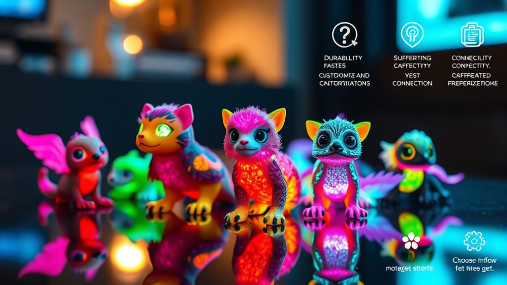 selecting safe durable digital pets