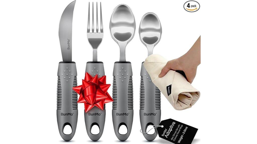 senior adaptive utensil set