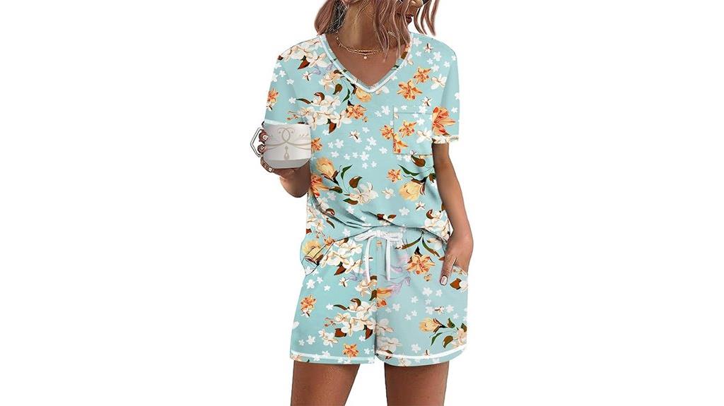 short sleeve pajama sets
