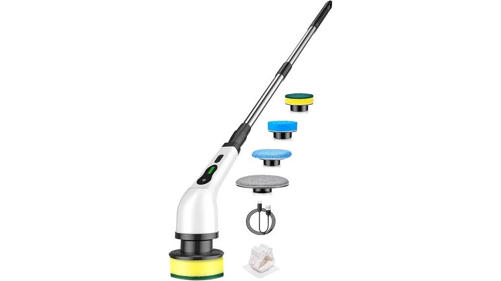 waterproof electric floor scrubber