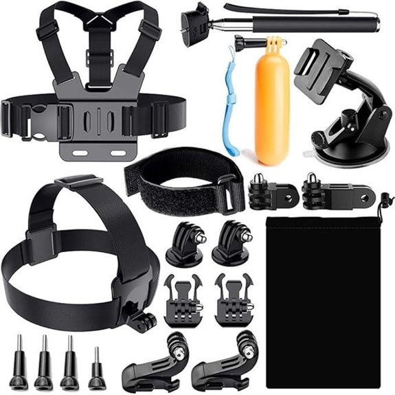 Reflex Camera 19-in-1 Action Camera Accessories Kit