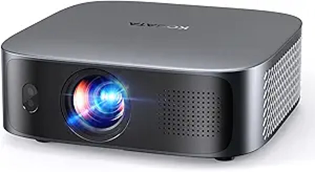 Kogata 4K Smart Projector with WiFi and Bluetooth