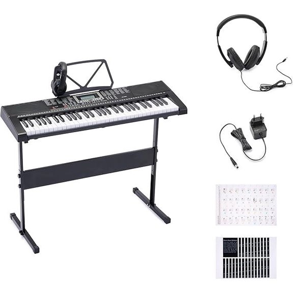 Amazon Basics 61-Key Electric Keyboard Piano