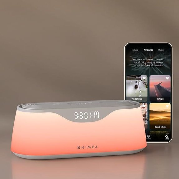 Nimba OFLO Alarm Clock with Soundscapes & Light