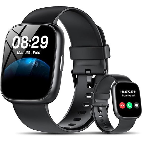 Smart Watch with Alexa Touchscreen Fitness & Call Features
