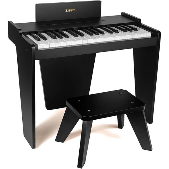 ZIPPY Kids 37-Key Digital Piano for Beginners