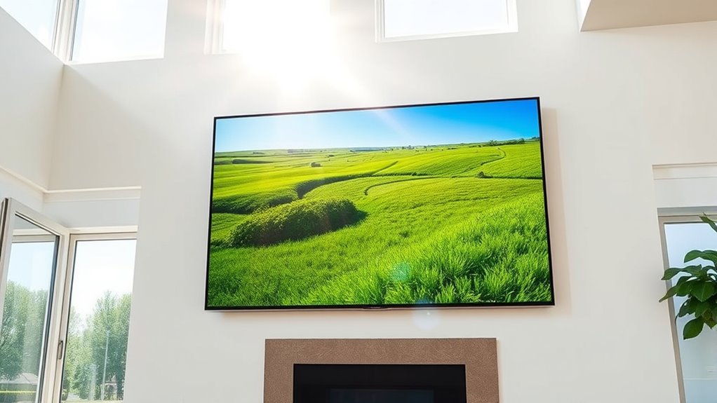 bright room viewing tips