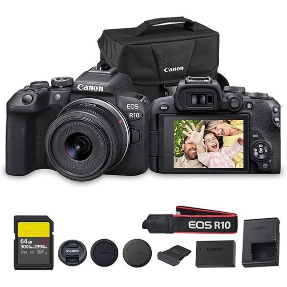 Canon EOS R10 Camera Kit with 64GB Card