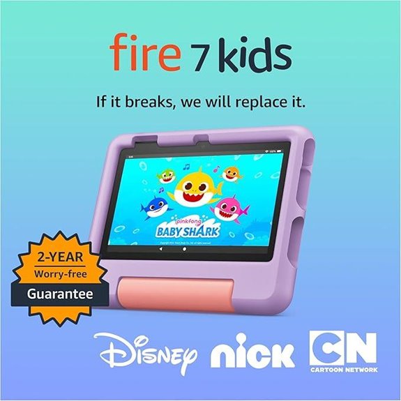Amazon Fire 7 Kids Tablet with Parental Controls