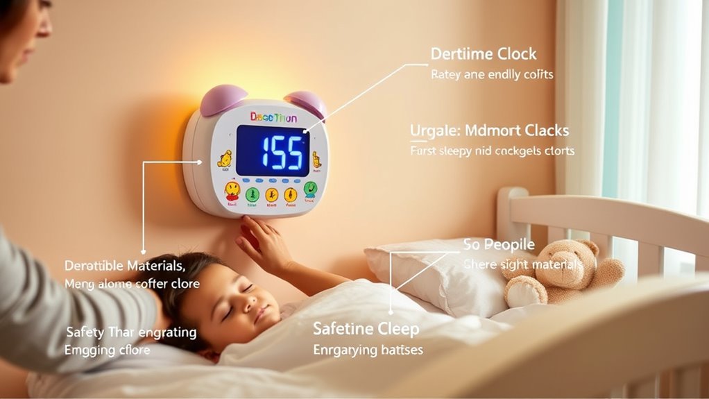 child safe sleep clock