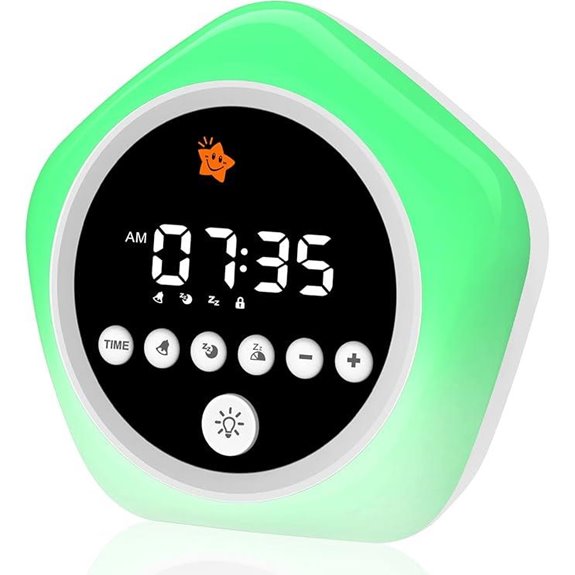 Kids Alarm Clock for Sleep Training and Routine