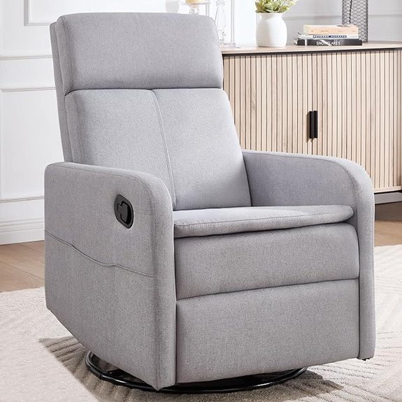 Swivel Rocking Recliner Chair for Adults
