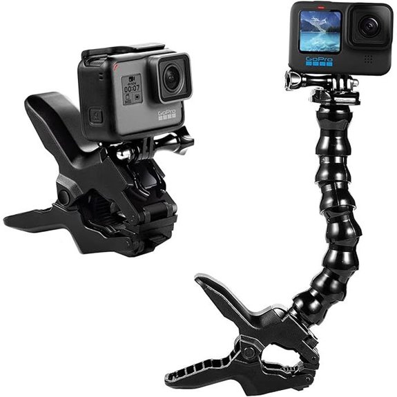 Suptig GoPro & Action Camera Flex Clamp Mount