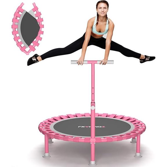 foldable indoor mini trampoline