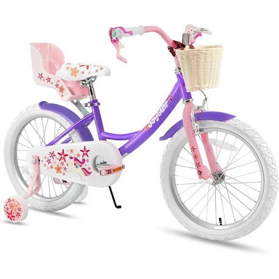 JOYSTAR Kids Bike for Girls with Training Wheels