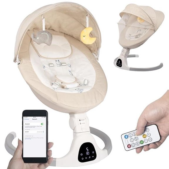 Baby Swing for Infants and Toddlers with Music