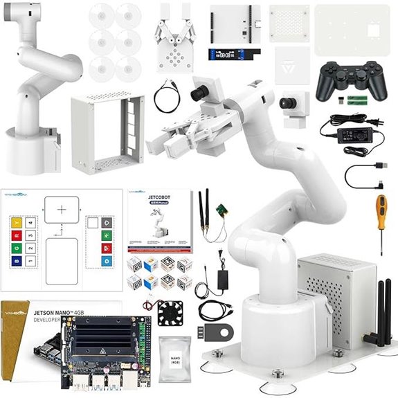 Yahboom Jetson Nano 4GB Robot Arm with Gripper