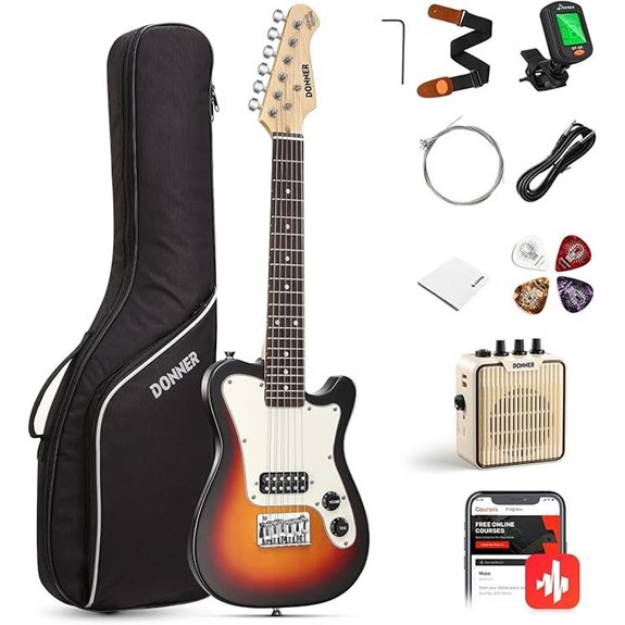 Donner 30 Kids Electric Guitar Beginner Kit