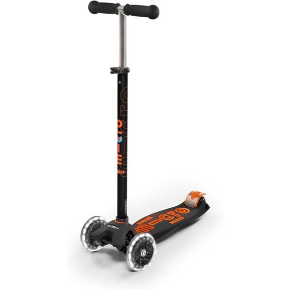 Micro Kickboard Maxi Deluxe LED Scooter for Kids