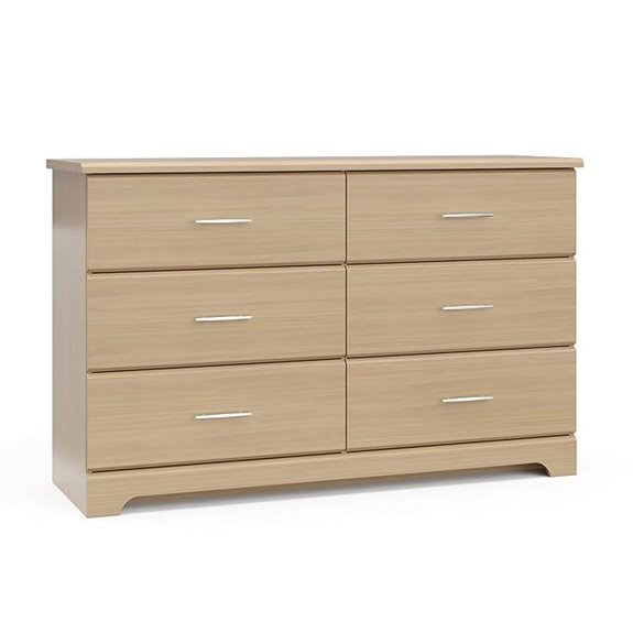 Storkcraft Brookside 6-Drawer Dresser – Kids & Nursery