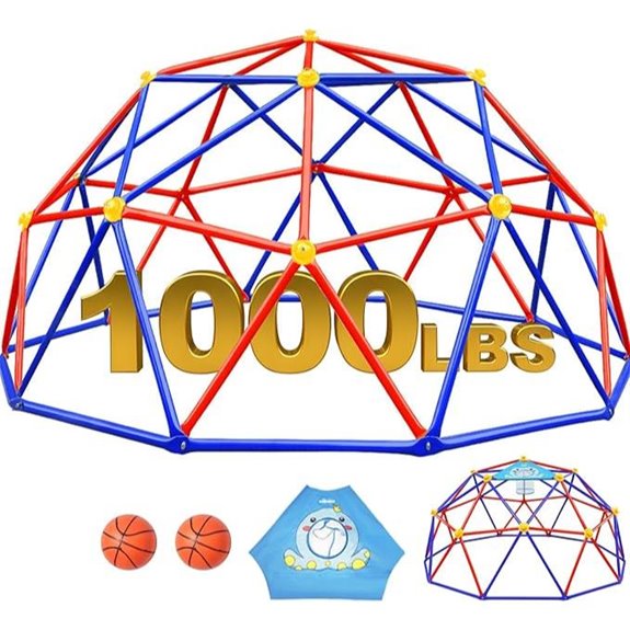 Zupapa 10FT Kids Climbing Dome Outdoor Playset