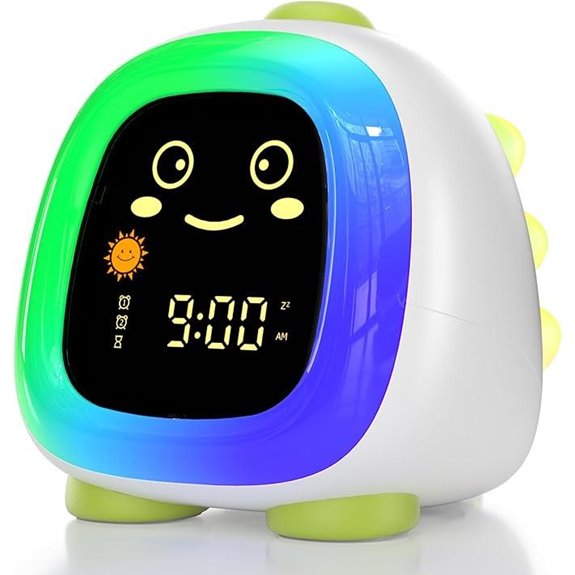 Kids Alarm Clock with Night Light and Sleep Training
