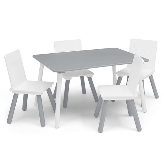 Delta Children Kids Table & Chairs Set (4 Chairs)