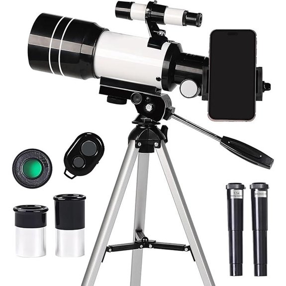 Kids Telescope with 70mm Aperture and 300mm Focal Length