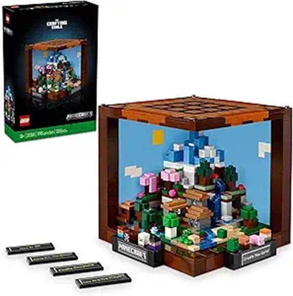 LEGO Minecraft Crafting Table Set with Figures
