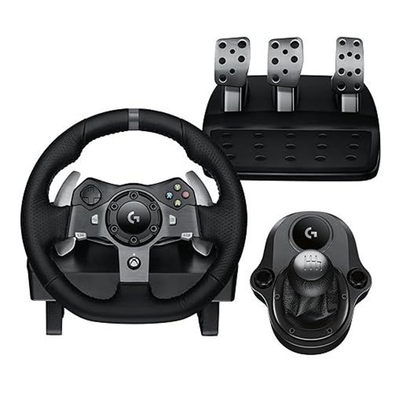 Logitech G920 Racing Wheel Pedals & Shifter for Xbox