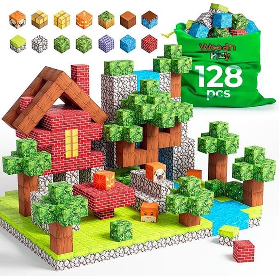 Magnetic Building Blocks Kit for Kids Ages 3-12