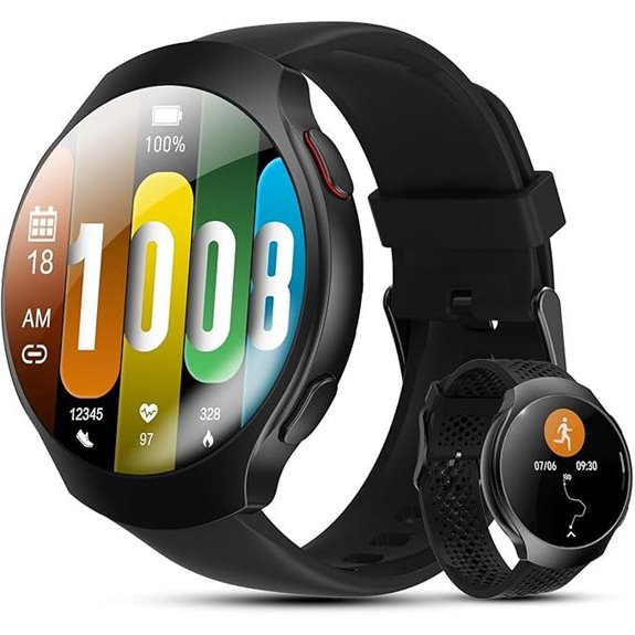 GPS Smart Watch for Men with Call & Fitness Features