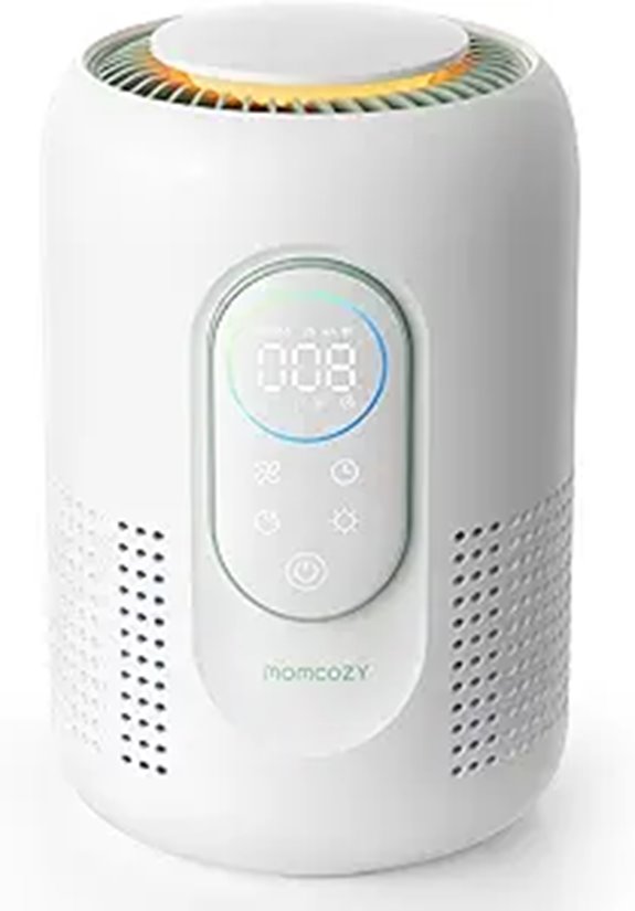 Momcozy Nursery Air Purifier with HEPA & Night Light